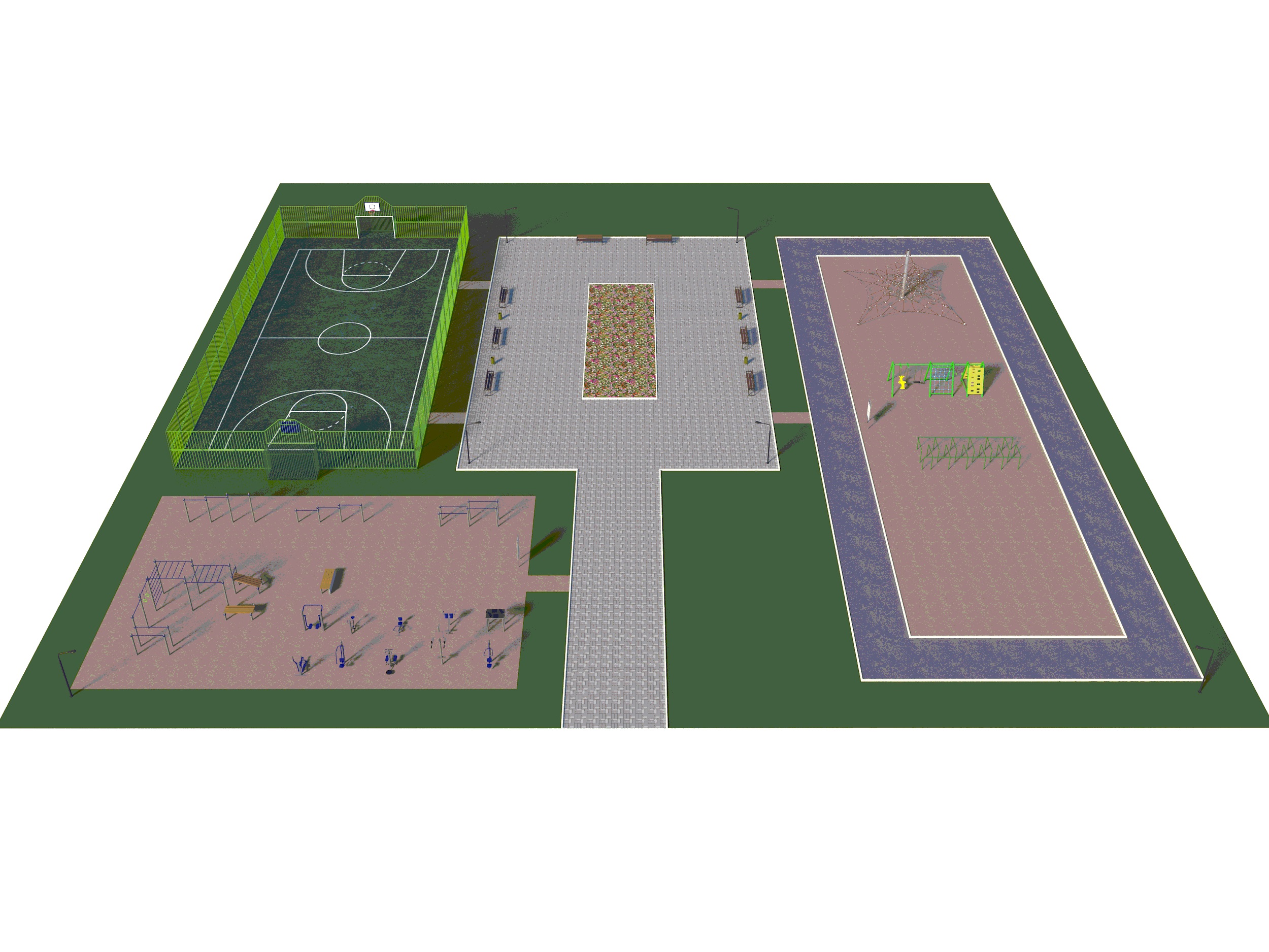 maket ploshadki lazo